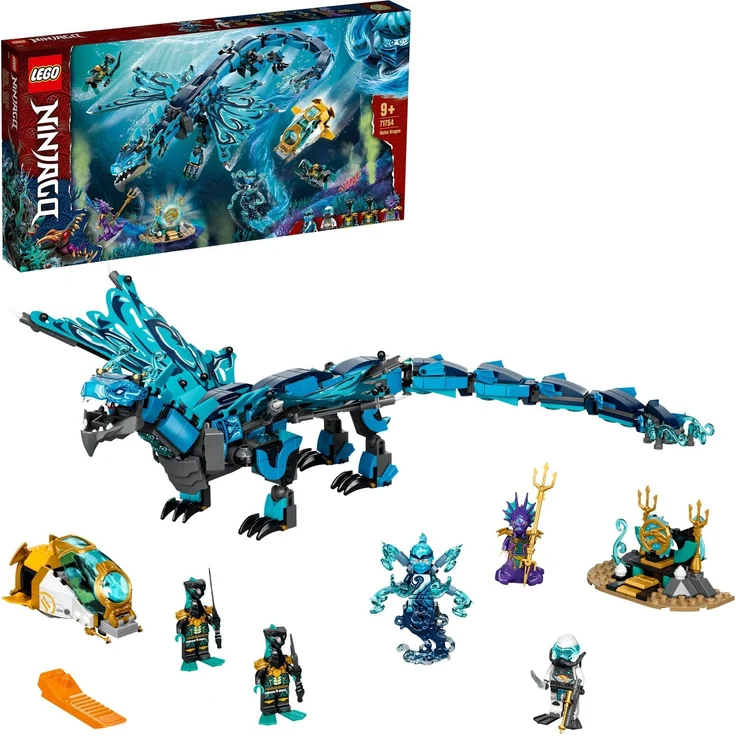 LEGO NINJAGO 71754 'Wasserdrache', 737 Teile, ab 9 Jahren – Bild 1