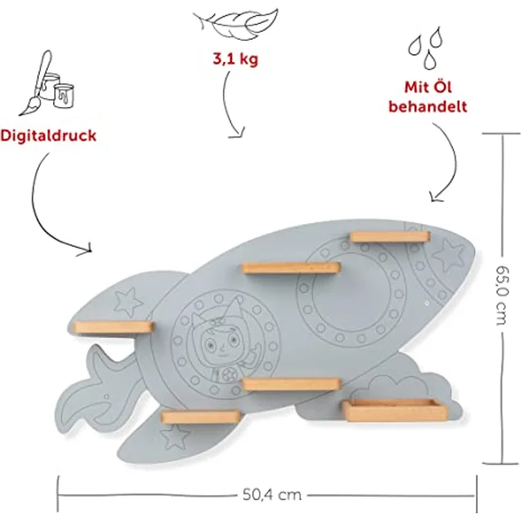 Tonie Toniebox Regal - Durch die Galaxie