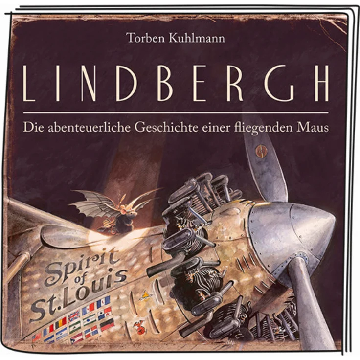 Tonies Lindbergh 'Die abenteuerliche Geschichte einer fliegenden Maus' Hörfigur mit ca. 43 Minuten Spielzeit, ab 5 Jahren – Bild 3