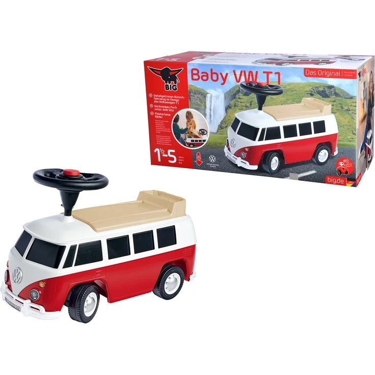BIG 'Baby VW T1', rot, ab 18 Monaten – Bild 1