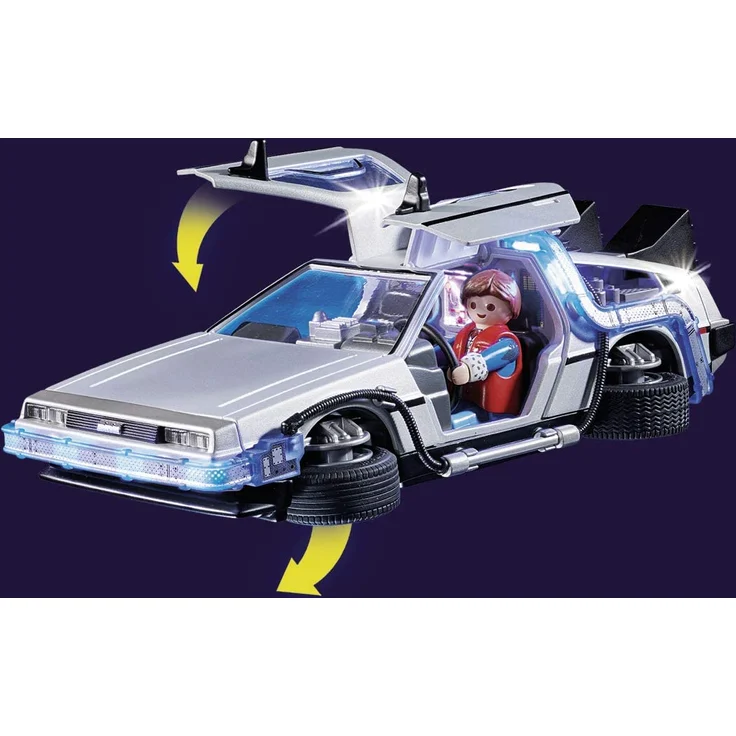 Playmobil Back to the Future 70317 'DeLorean' mit Lichteffekten, 64 Teile, ab 6 Jahren – Bild 7