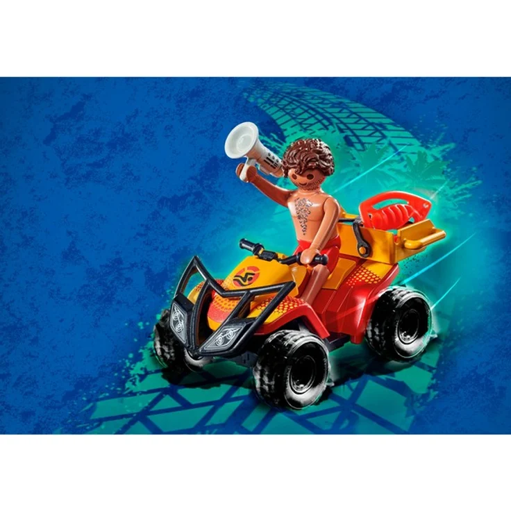 PLAYMOBIL City Action 71040 'Rettungsschwimmer-Quad', 18 Teile, ab 4 Jahren – Bild 4