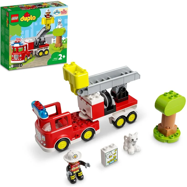 LEGO DUPLO 10969 'Feuerwehrauto', 21 Teile, ab 2 Jahren – Bild 1