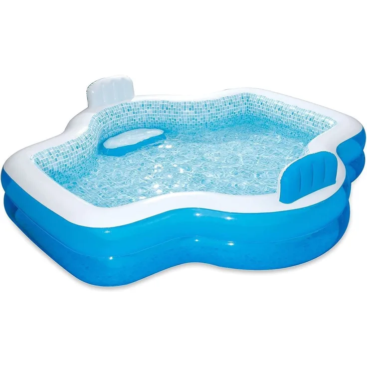Pool - Family Elegant, weiß/blau, ab 3 Jahren