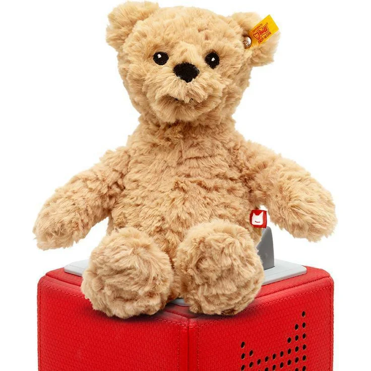 Tonies Steiff Soft Cuddly Friends 'Jimmy Bär', Hörfigur mit ca. 70 Minuten Spielzeit, ab 3 Jahren – Bild 4