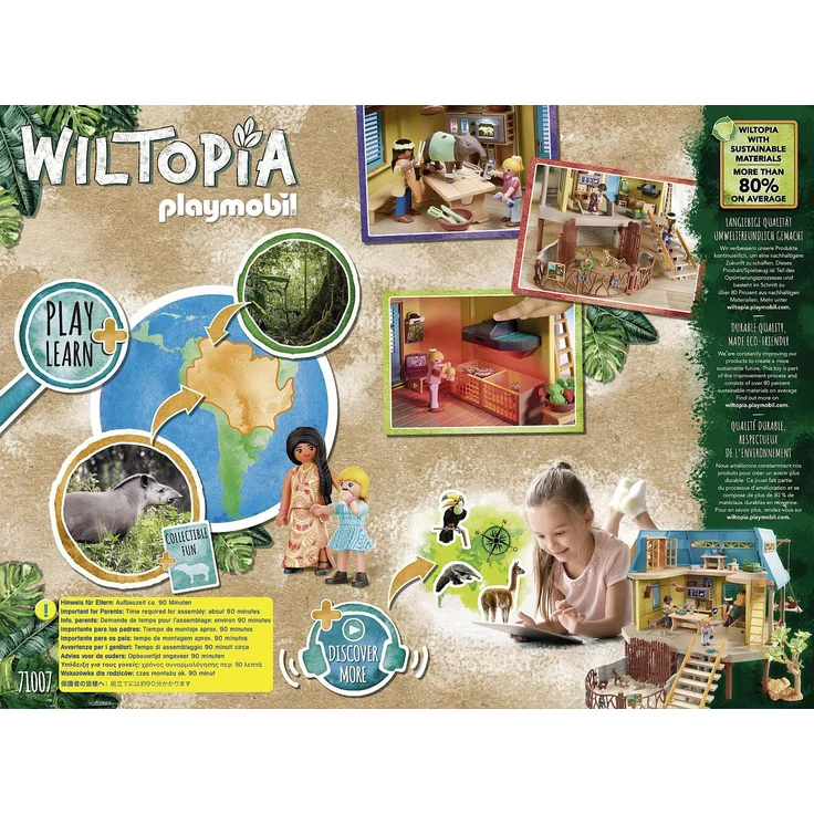 Playmobil Wiltopia 71007 'Tierpflegestation', 347 Teile, ab 4 Jahren – Bild 3