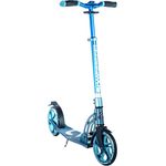 Six Degrees 509 'Aluminium Scooter 205 mm' Scooter, ab 6 Jahren, 5-fach höhenverstellbar bis 102 cm, klappbar, max. belastbar bis 100 kg, blau