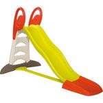 Smoby 'XL Doppel-Wellen-Rutsche', 237 x 142 x 112 cm, inkl. Anschluss für den Gartenschlauch, ab 3 Jahren, limette/rot