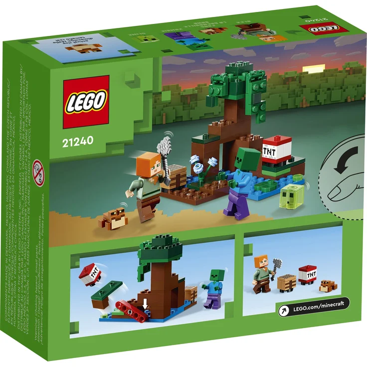 LEGO Minecraft 21240 'Das Sumpfabenteuer', 65 Teile, ab 7 Jahren – Bild 4