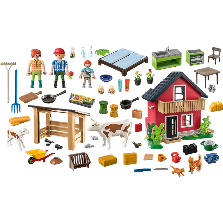 PLAYMOBIL Country 71248 'Bauernhaus', 137 Teile, ab 4 Jahren – Bild 2