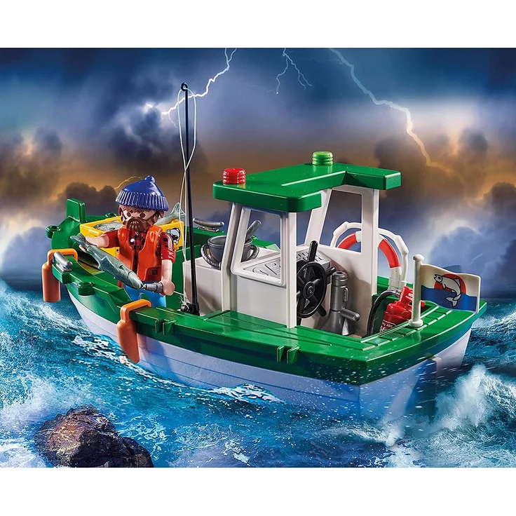 PLAYMOBIL Rescue Action 70491 'Coastal Fire Mission' , 55 Teile, ab 6 Jahren – Bild 4