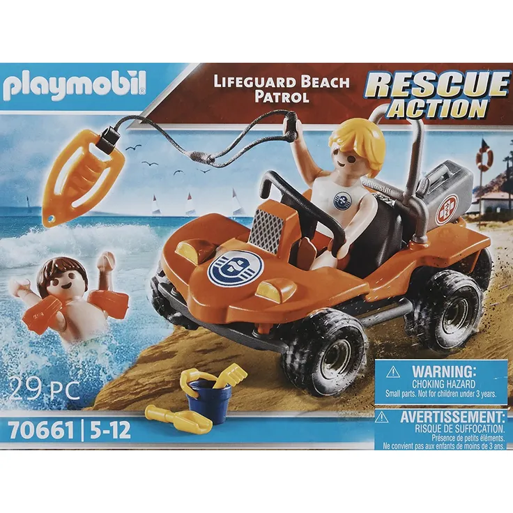 Playmobil Rescue Action 70661 'Lifeguard Beach Patrol', 29 Teile, ab 5 Jahren – Bild 7