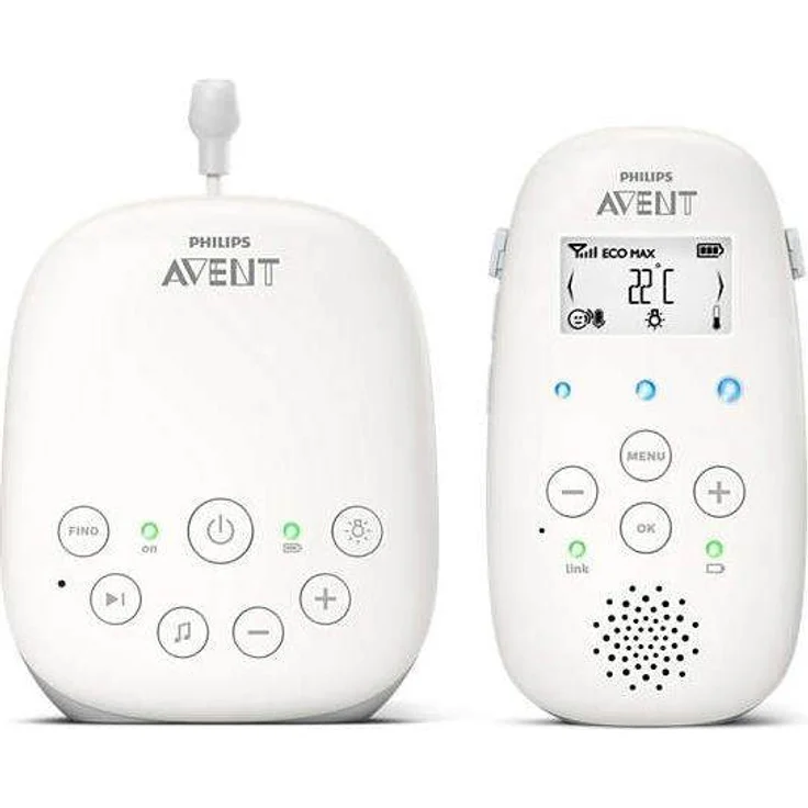 Philips Avent 'SCD 713/26' Babyphone, mit DECT-Technologie, Eco-Modus, 330 m Reichweite, 18 h Akkulaufzeit – Bild 3