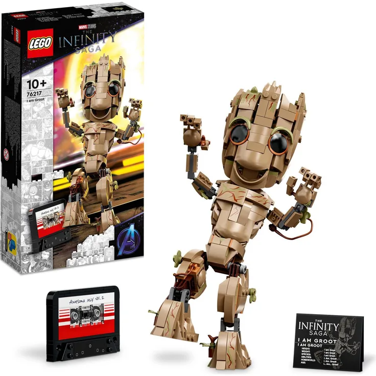 Lego Marvel 76217 'Ich bin Groot', 476 Teile, ab 10 Jahren