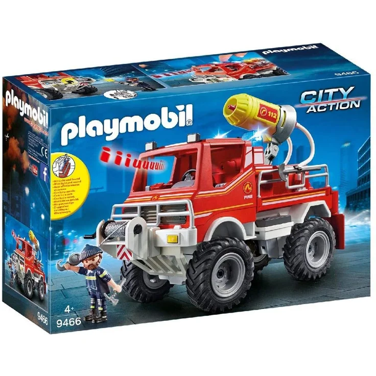 Playmobil City Action 9466 'Feuerwehr-Truck' ,10 Teile, ab 4 Jahren – Bild 1