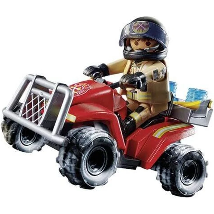 Playmobil City Action 71090 'Feuerwehr Speed Quad', 20 Teile, ab 4 Jahren – Bild 2