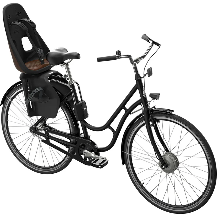 Thule 'Yepp Nexxt Maxi' Kinderfahrradsitz schwarz/weiß, bis 22 kg, inkl. Rahmenhalterung – Bild 4