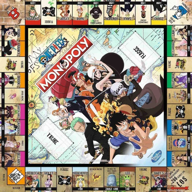Winning Moves 44796 'Monopoly One Piece', ab 8 Jahren, deutsch – Bild 3