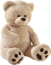 Heunec 130050 'XL-Floppy Bär', beige, Größe 100 cm