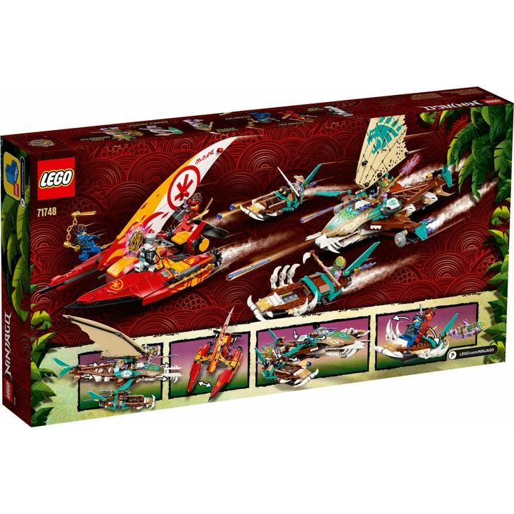 LEGO® NINJAGO 71748 'Duell der Katamarane', 780 Teile, ab 9 Jahren – Bild 4