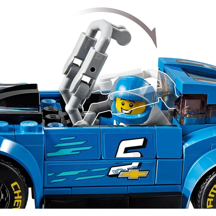 LEGO Speed Champions 75891 'Rennwagen Chevrolet Camaro ZL1', 198 Teile, ab 7 Jahren – Bild 5