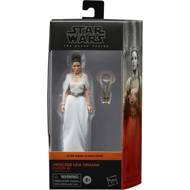 Hasbro F18765 STAR WARS Black Series Princess Leia Organa (YAVIN4) – Bild 1