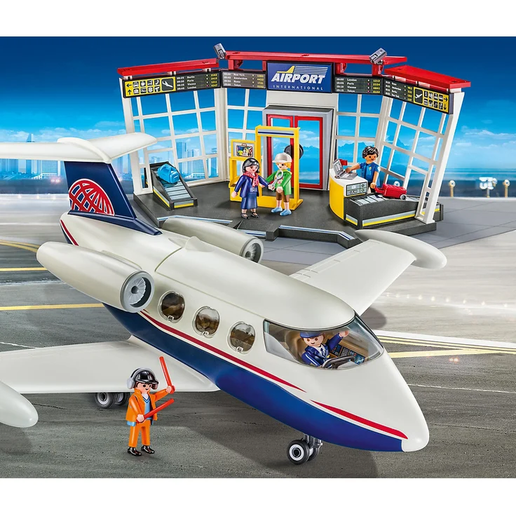 Playmobil City Action 70114 'Airport', Flughafen, 96 Teile, ab 4 Jahren – Bild 2