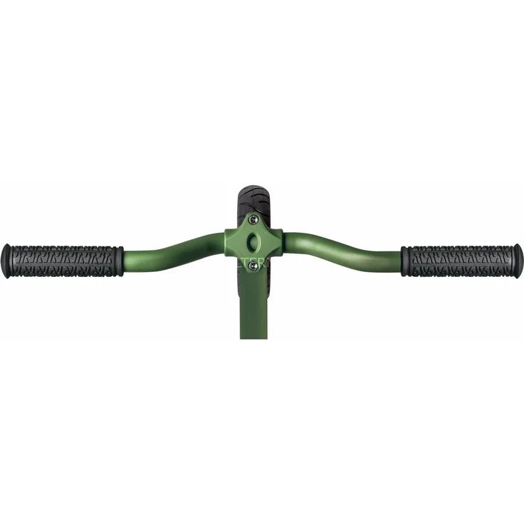 Six Degrees 534 'All Terrain 300/205 mm' Scooter, ab 12 Jahren, 3-fach höhenverstellbar bis 115 cm, klappbar, max. belastbar bis 100 kg, olivgrün – Bild 3