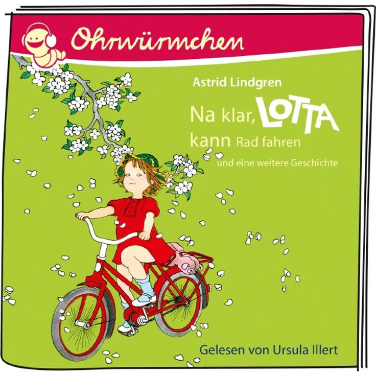 Tonies Lotta 'Na klar, Lotta kann Radfahren / Lotta zieht um', Hörfigur mit 56 Minuten Spielzeit, ab 4 Jahren – Bild 3