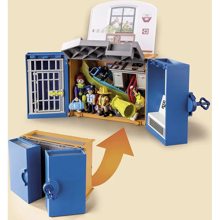 Playmobil DUCK ON CALL 70830 'Mobile Einsatzzentrale', 80 Teile, ab 3 Jahren – Bild 6