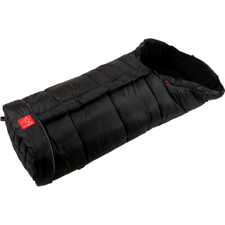 Kaiser 'Iglu Thermo Fleece' Fußsack schwarz, universell einsetzbar – Bild 2
