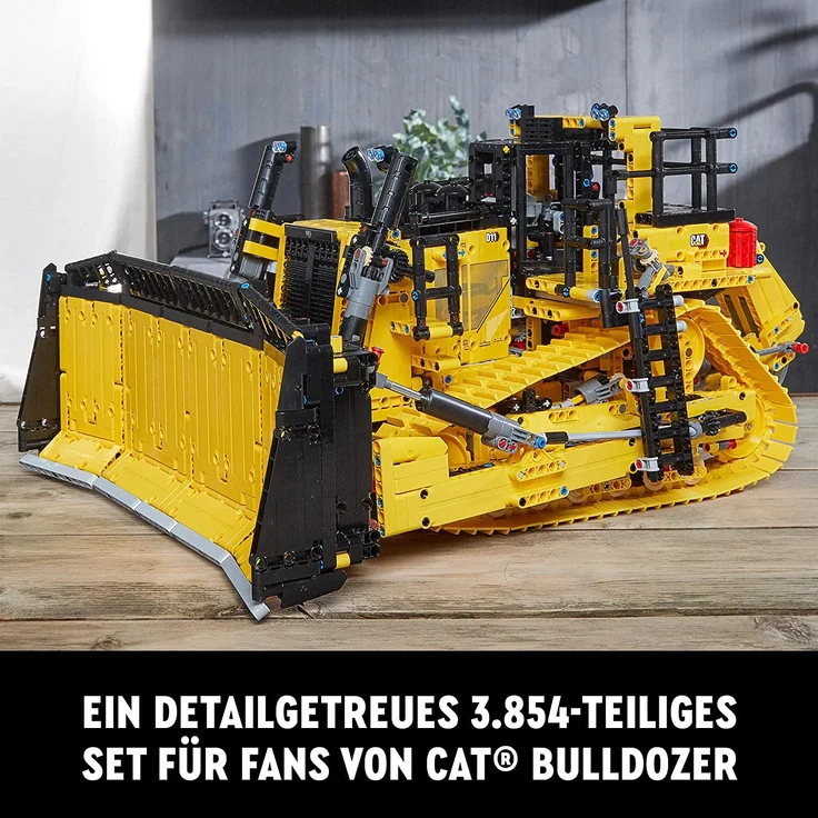 LEGO Technic 42131 'Cat D11 Bulldozer', 3854 Teile, ab 18 Jahren, steuerbar per App – Bild 5