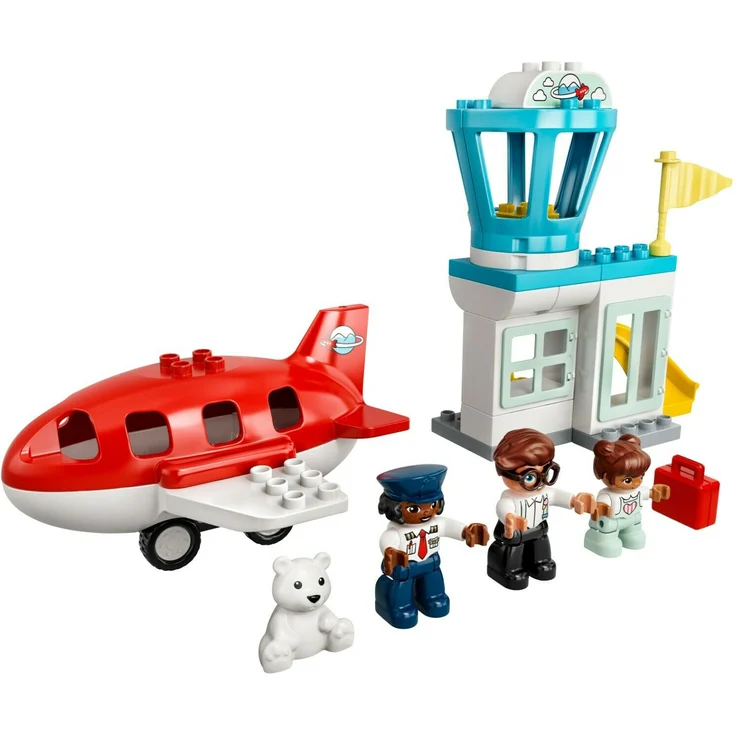 LEGO DUPLO 10961 'Flugzeug und Flughafen', 28 Teile, ab 2 Jahren – Bild 2