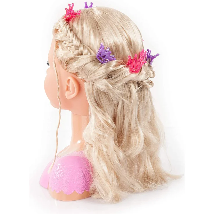 Bayer Design 90088AA Charlene Super Model Styling Head, Schminkkopf, Frisierkopf inklusiv Kosmetik und Zubehör – Bild 7