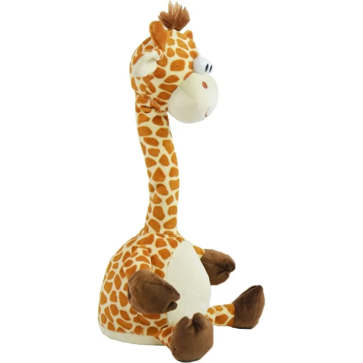 Kögler 76500 'Laber Giraffe Gertrud' Funktionsplüsch, 30 cm groß, mit Aufnahme- und Wiedergabefunktion, tanzt – Bild 3