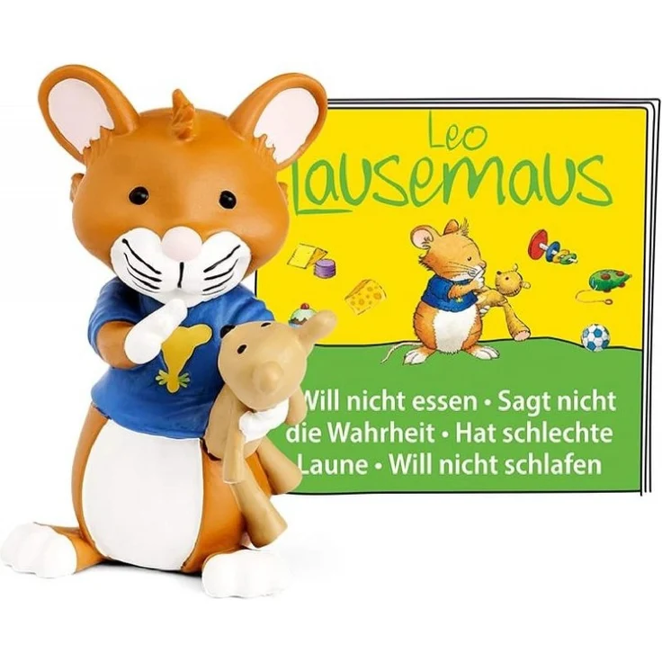 Tonies Leo Lausemaus 'Das Original-Hörspiel zu den Büchern 1', Hörfigur mit 46 Minuten Spielzeit, ab 3 Jahren – Bild 1