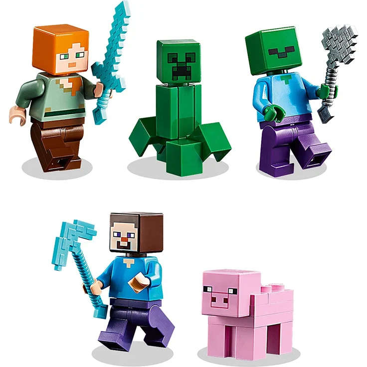 LEGO Minecraft 21161 'Die Crafting-Box 3.0', 564 Teile, ab 8 Jahren, 2-in-1-Set – Bild 5