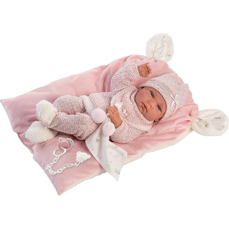 Babypuppe Nica rosa 40cm
