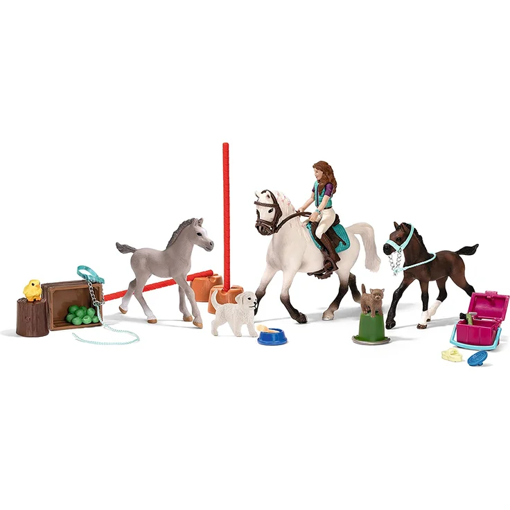 Schleich 98270 'Horse Club Adventskalender 2021', ab 5 Jahren, 24 Teile - Preisvergleich – Bild 2