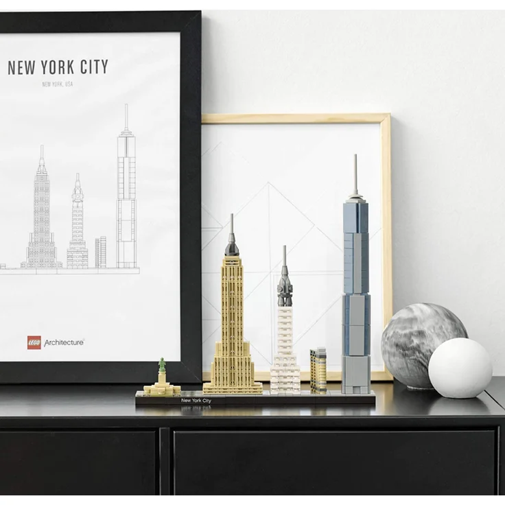LEGO Architecture 21028 'New York City', 598 Teile, ab 12 Jahren, detailliertes Modell – Bild 4
