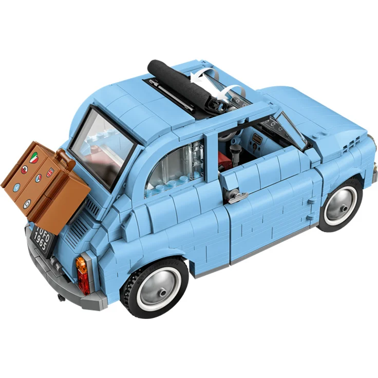 LEGO Creator Expert 77942 'blauer Fiat 500', 960 Teile, ab 16 Jahren – Bild 4
