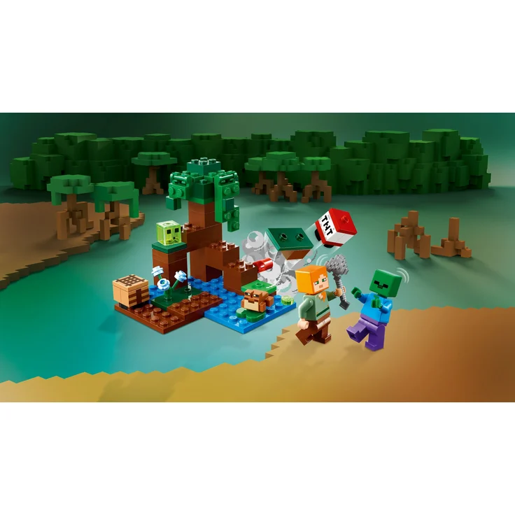 LEGO Minecraft 21240 'Das Sumpfabenteuer', 65 Teile, ab 7 Jahren – Bild 7