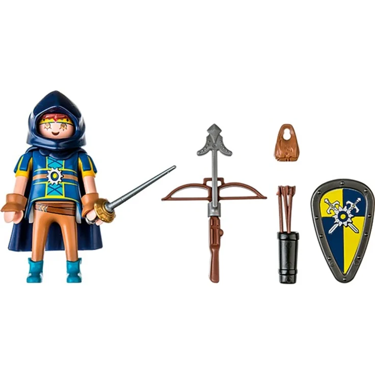 PLAYMOBIL 71303 Novelmore 'Gwynn mit Kampfausrüstung', 14 Teile, ab 4 Jahren – Bild 2