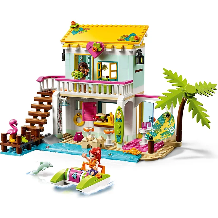 LEGO Friends 41428 'Strandhaus mit Tretboot', 444 Teile, ab 6 Jahren – Bild 2