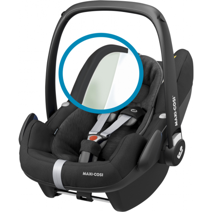 Maxi-Cosi 'Pebble Pro i-Size' Babyschale 2020 Essential Black von 45-75 cm (Gruppe 0+) bis 13 kg – Bild 4