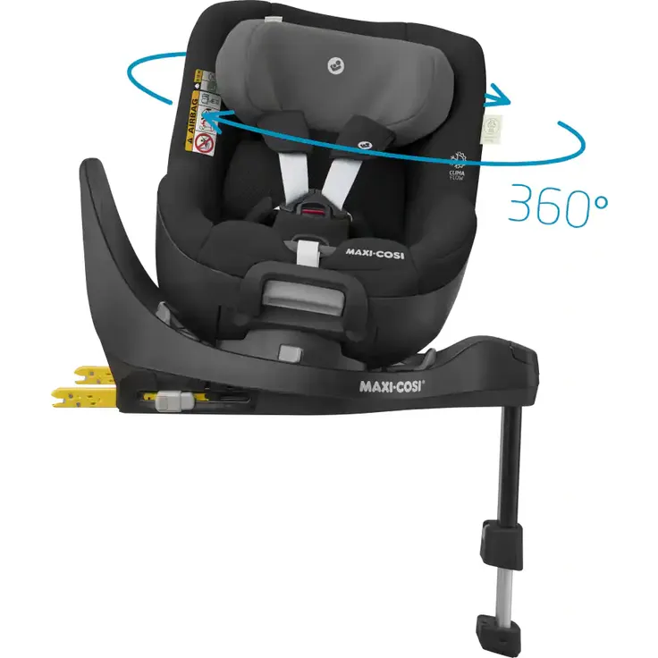 Maxi-Cosi 'Mica Pro Eco' i-Size Autokindersitz 2022 Authentic black (40-105cm) – Bild 6
