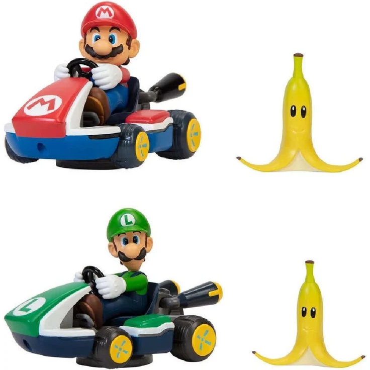 Super Mario - Spin Out Mario Kart - 1x Stück, zufällige Auswahl – Bild 1