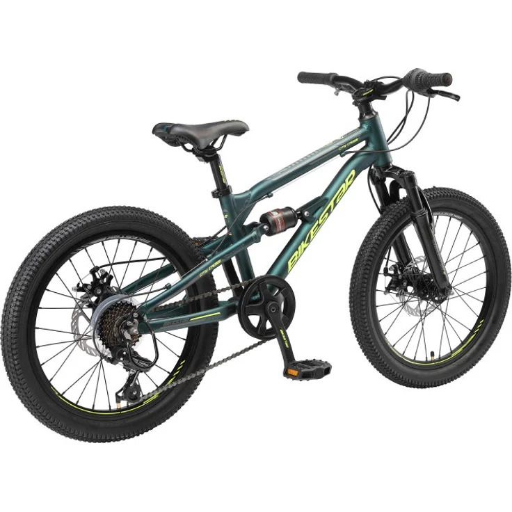 Bikestar Mountainbike Vollgefedert 20 Zoll Petrol – Bild 3