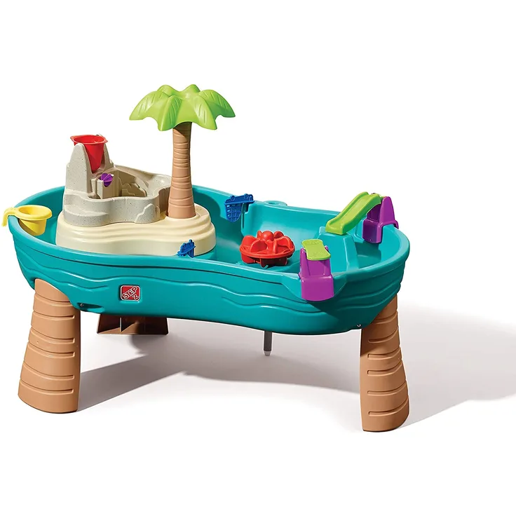 Step2 850700 'Splish Splash Seas Wassertisch', ab 1,5 Jahren, 76 x 107 x 69 cm, blau/braun