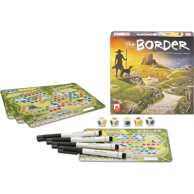 Nürnberger-Spielkarten-Verlag 'The Border', ab 8 Jahren, 2-4 Spieler, 30 min Spielzeit – Bild 2